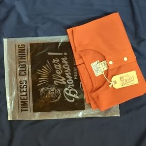 Bronson Vintage Style Henley NWT